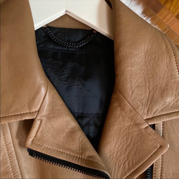 Authentic Burberry Prorsum Biker Leather Jacket - Picture 11 of 12